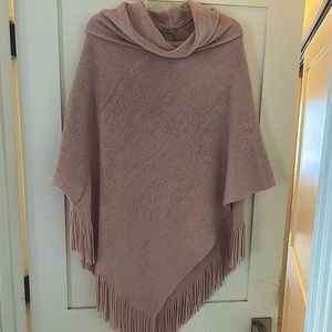 Chicos fringed poncho